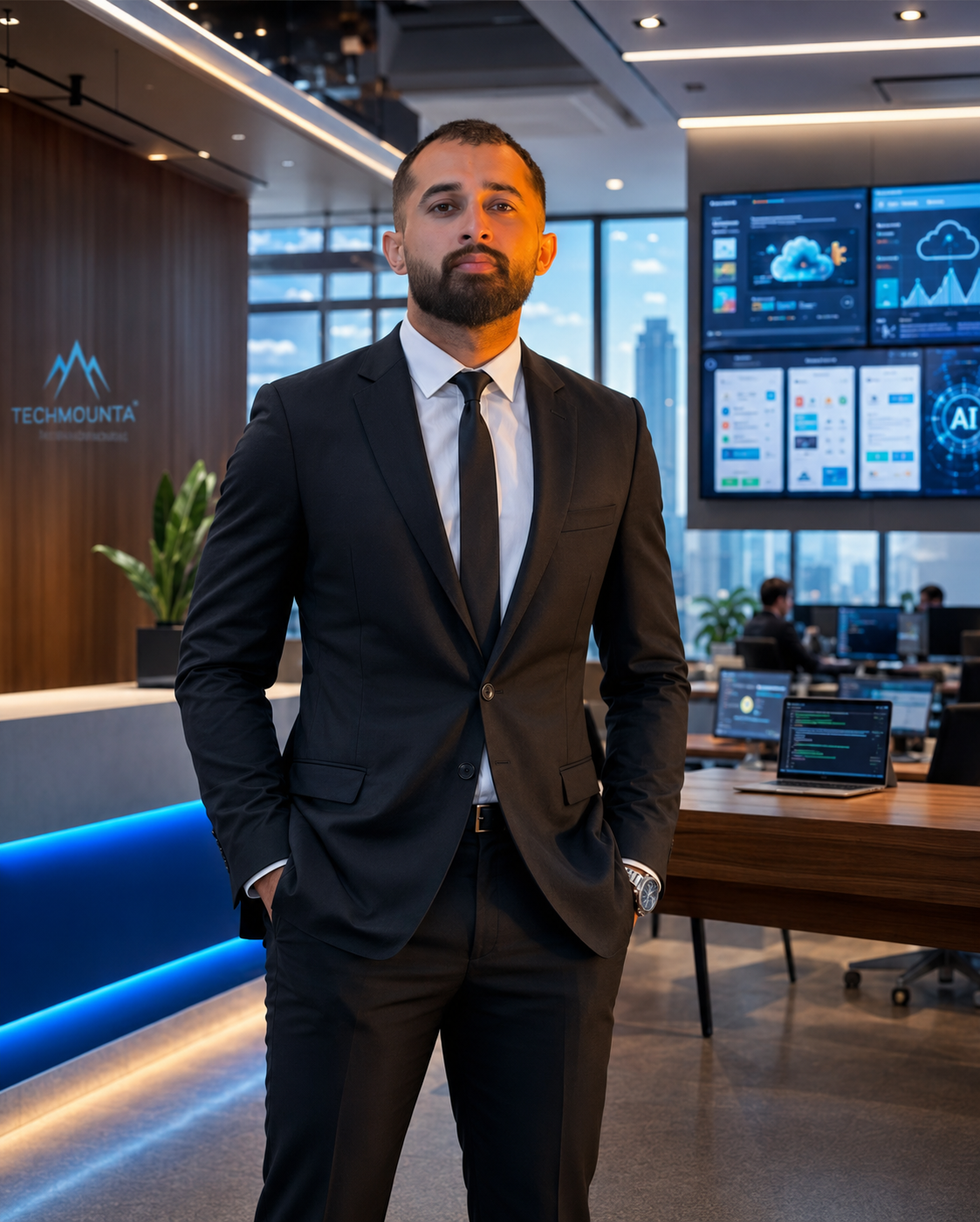 Anshul Thakur, Founder & CEO of TechMounta